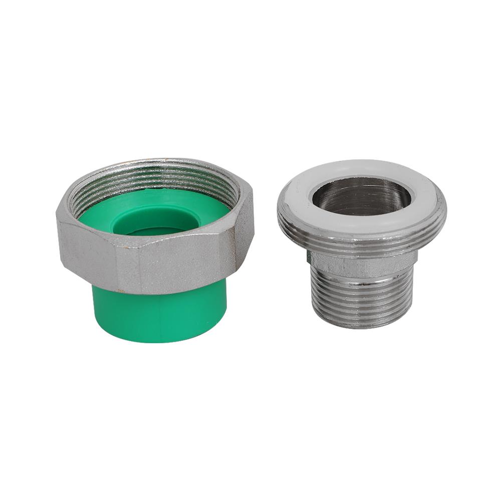 ยูเนี่ยน PP-R เกลียวนอก&nbsp;กรีนไปป์&nbsp;D25 3/4 นิ้ว