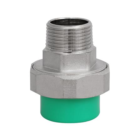 ยูเนี่ยน PP-R เกลียวนอก กรีนไปป์ D32 1 นิ้ว