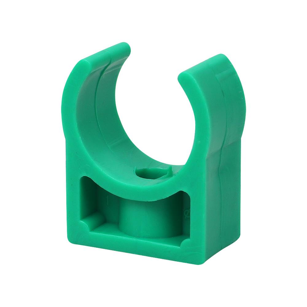 คลิปก้ามปูสั้น PP-R GREAN PIPE D25 3/4 นิ้ว สีเขียว