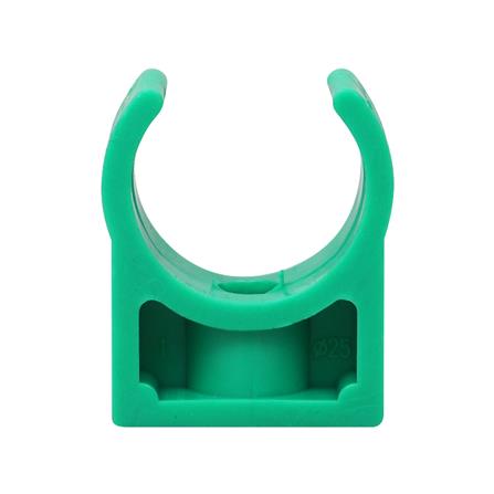 คลิปก้ามปูสั้น PP-R GREAN PIPE D25 3/4 นิ้ว สีเขียว