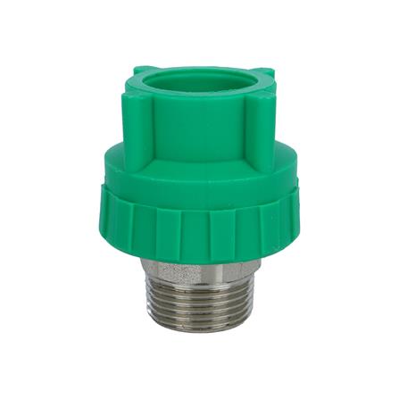 ข้อต่อตรงเกลียวนอก PP-R GREAN PIPE D32 1 นิ้ว_1
