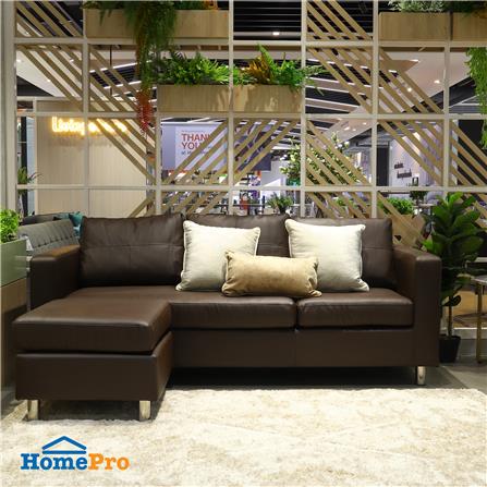 โซฟาเข้ามุม FURDINI ZELA น้ำตาลเข้ม_2