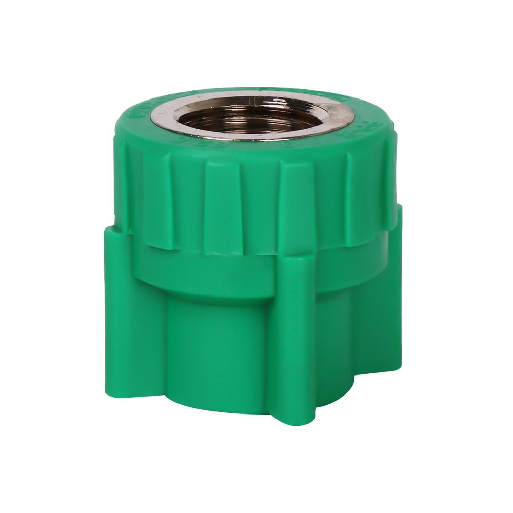 ข้อต่อตรงเกลียวใน&nbsp;PP-R GREAN PIPE&nbsp;D20 1/2 นิ้ว