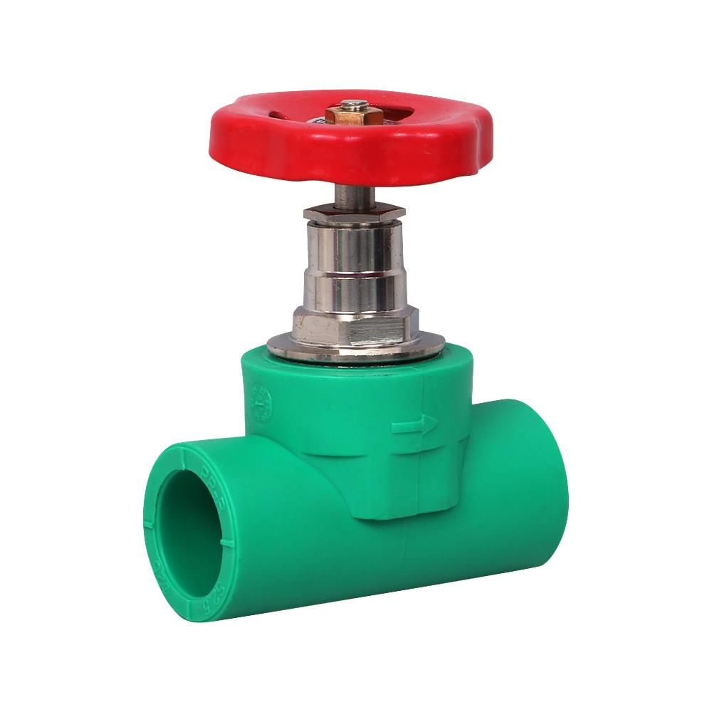 สต๊อปวาล์ว GREAN PIPE PP-R D25 3/4 นิ้ว สีเขียว