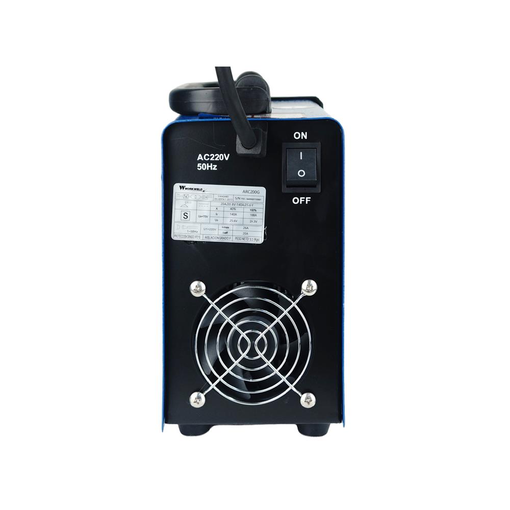เครื่องเชื่อม INVERTER WORKWELD ARC200G 200 แอมป์