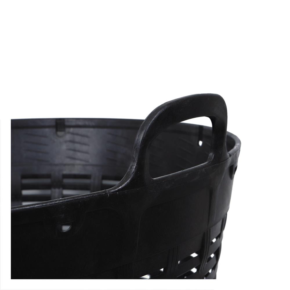 เข่งพลาสติก BIG ONE COPO 701 เบอร์ 1 66X66X53 ซม. สีดำ