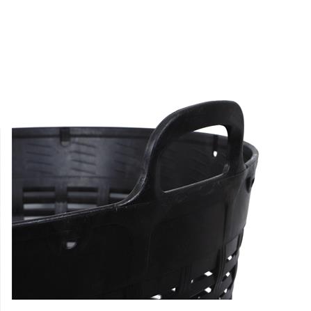 เข่งพลาสติก BIG ONE COPO 701 เบอร์ 1 66X66X53 ซม. สีดำ_2