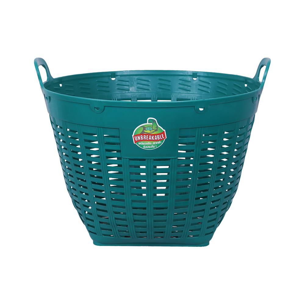 เข่งพลาสติก BIGONE COPO 702 เบอร์ 2 58X58X45 ซม. สีเขียว