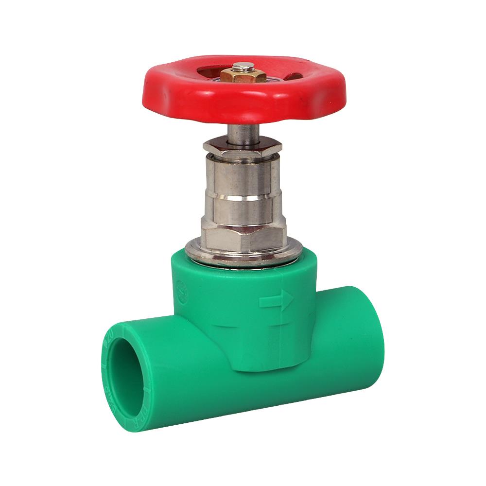 สต๊อปวาล์ว GREAN PIPE PP-R D20 1/2 นิ้ว สีเขียว