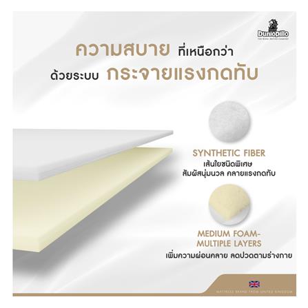 ที่นอน 6 ฟุต DUNLOPILLO MYSTIC_6