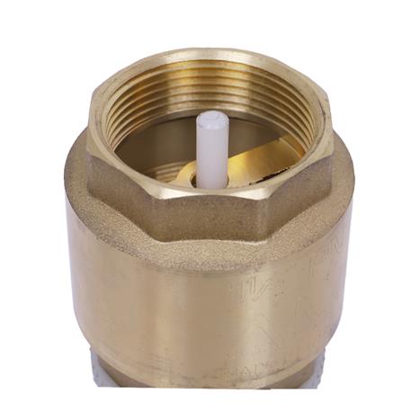 ฟุตวาล์วสปริง (ตะแกรงถอดได้) ANA 1 1/2 นิ้ว สีทอง_1