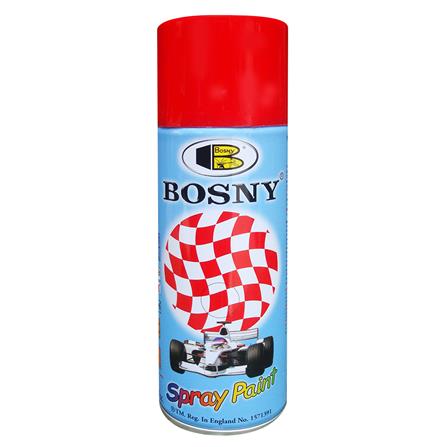 สีสเปรย์ BOSNY 23 สี SIGNAL RED 400 ซีซี