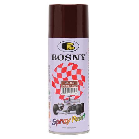 สีสเปรย์ BOSNY 168 สี PRIMER RED 400 ซีซี