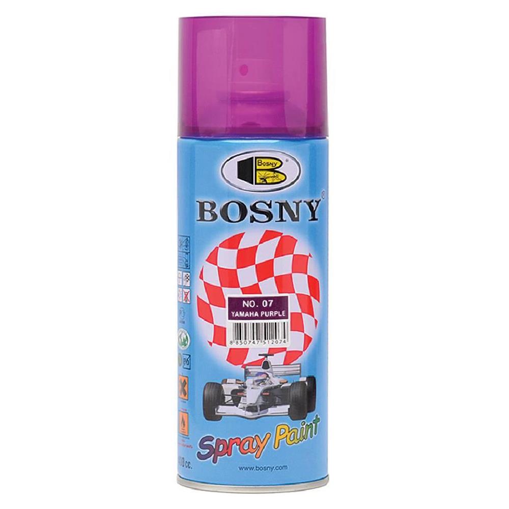 สีสเปรย์ BOSNY 7 สีมะฮอกกานี 400 ซีซี