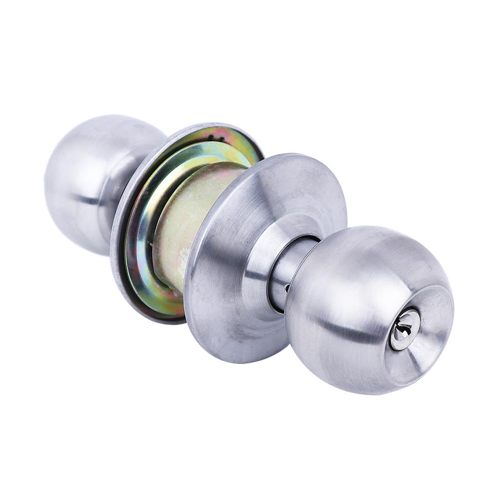 ลูกบิด+DB COLT LITE #58717301 ET หัวกลม สีสเตนเลส