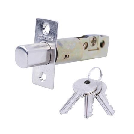 ลูกบิด+DB COLT LITE #58717301 ET หัวกลม สีสเตนเลส_3