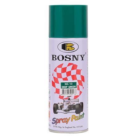 สีสเปรย์ BOSNY 13 สี DEEP GREEN 400 ซีซี