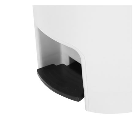 ถังขยะเหยียบกลม ACCO PASTEL 542 12 ลิตร สีขาว_3