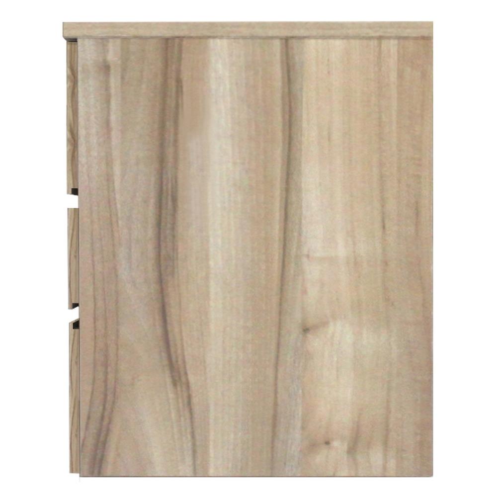 ตู้ลิ้นชัก 3 ลิ้นชัก BURO CONTI LC-40 สีอโรม่าโอ๊ค