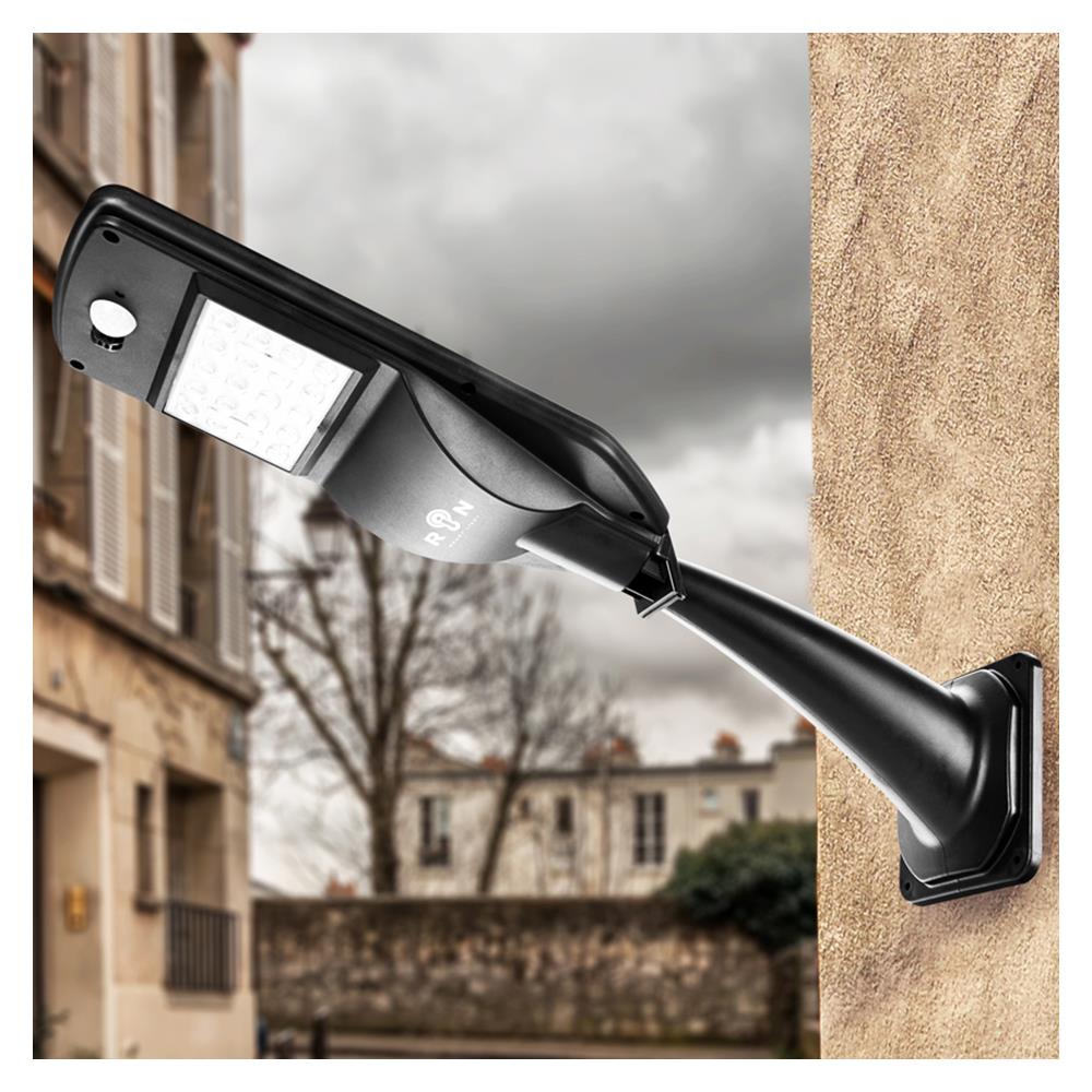 ไฟถนน SOLAR RIN 216042001 พลาสติก สีดำ