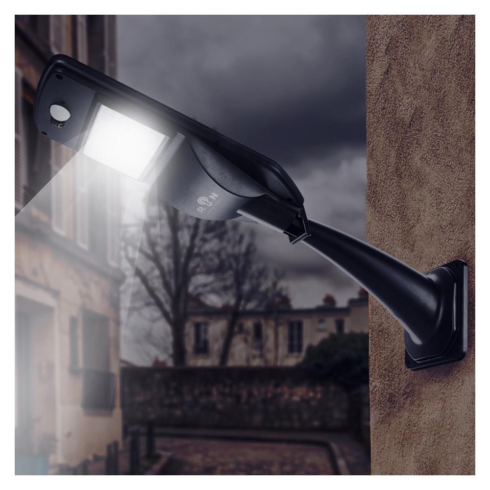 ไฟถนน SOLAR RIN 216042001 พลาสติก สีดำ