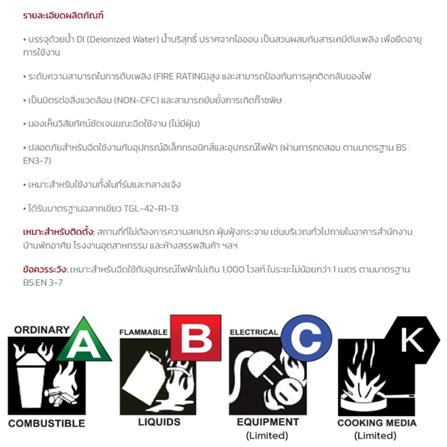 ถังดับเพลิงสารเคมี สูตรน้ำ IMPERIAL 6A20B 10 ปอนด์_1