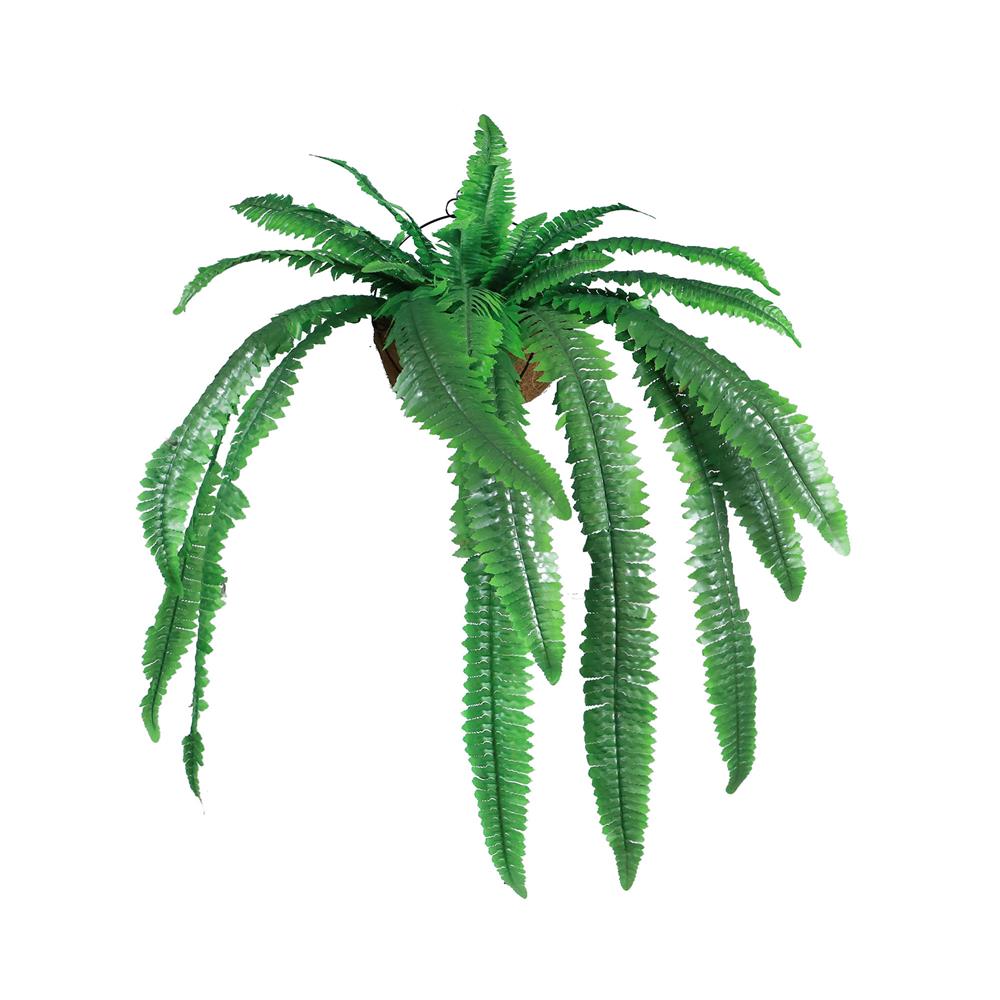 ต้นเฟิร์นสไบนางประดิษฐ์ติดผนัง ME LIVING 100 ซม. สีเขียว_1