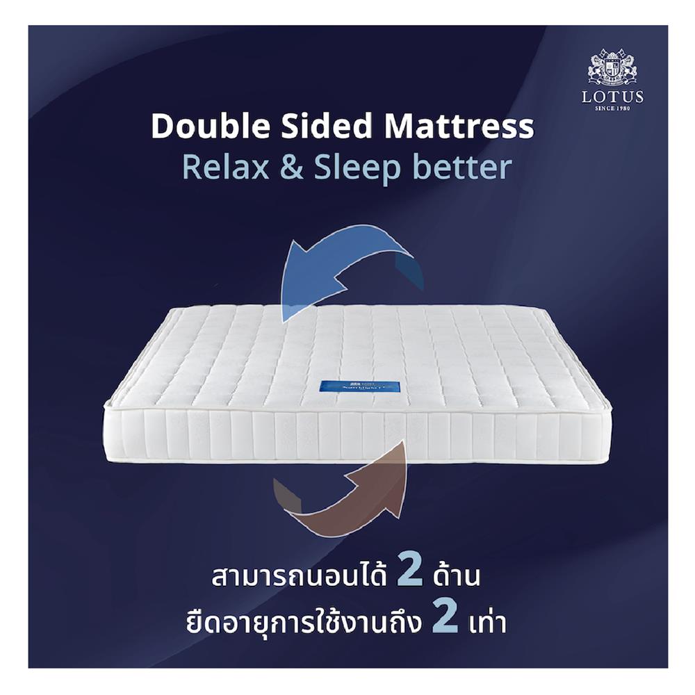 ที่นอน 5 ฟุต LOTUS NORTHLIGHT I พร้อมหมอนหนุน 2 ชิ้น