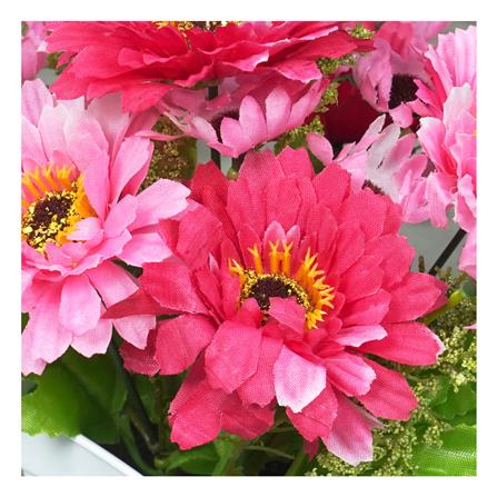 ดอกไม้ประดิษฐ์ในกระถาง ME LIVING DAISY สีชมพู_2