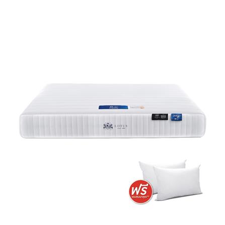 ที่นอน 6 ฟุต LOTUS CASTLE (พร้อมหมอนหนุน 2 ใบ)_0