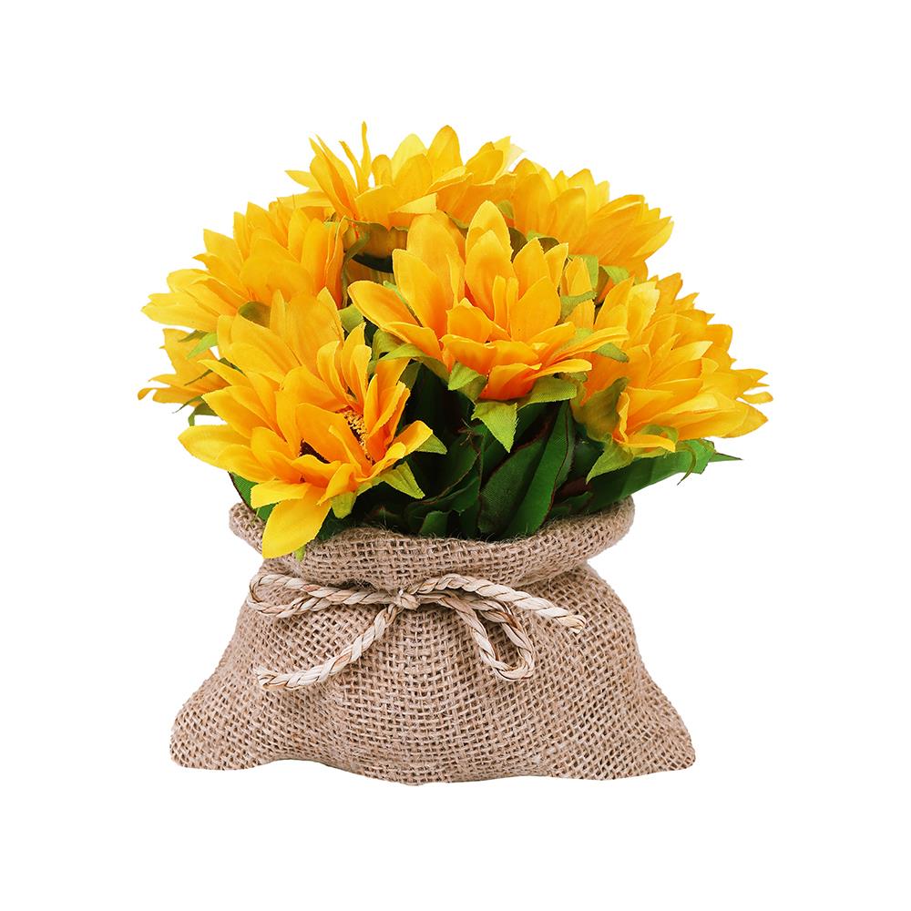 ดอกไม้ประดิษฐ์ในกระสอบ ME LIVING SUNFLOWER