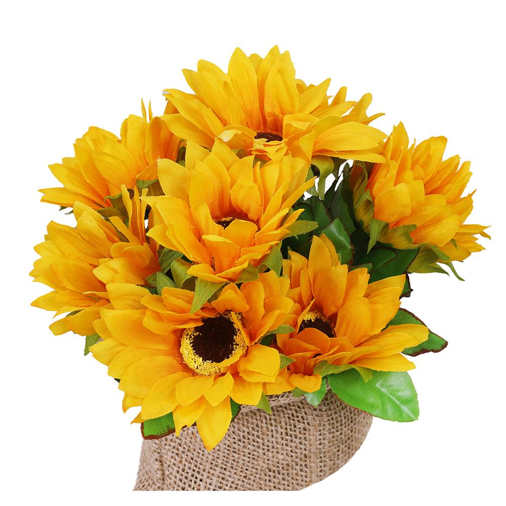 ดอกไม้ประดิษฐ์ในกระสอบ ME LIVING SUNFLOWER