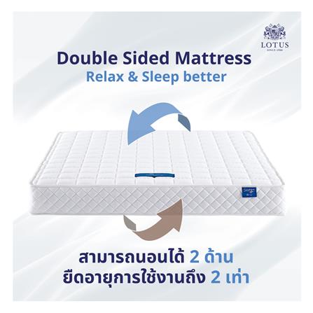 ที่นอน 5 ฟุต LOTUS THE LOUNGE พร้อมหมอนหนุน 2 ใบ_8
