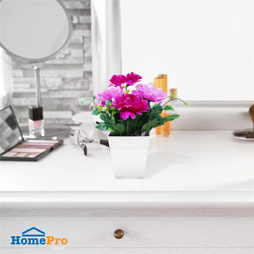 ดอกไม้ประดิษฐ์ในกระถาง ME LIVING DAISY สีม่วง