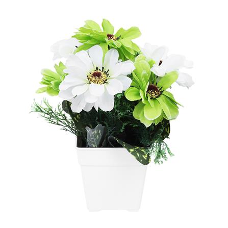 ดอกไม้ประดิษฐ์ในกระถาง ME LIVING BAAN CHEUN สีเขียว