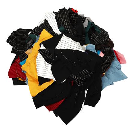 เศษผ้าเย็บวนหลากสี PACKIN 10 กก._0