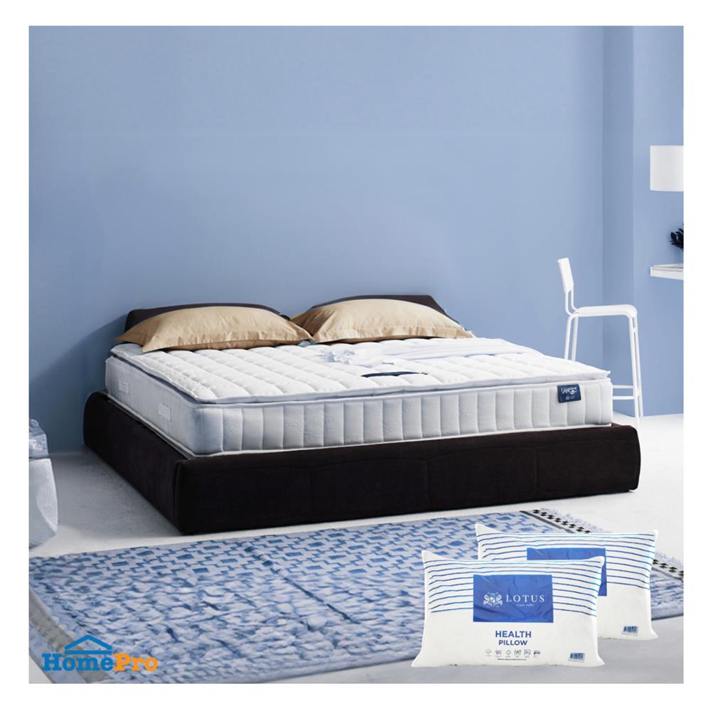 ที่นอน 5 ฟุต LOTUS VIOLIN พร้อมหมอนหนุน 2 ชิ้น