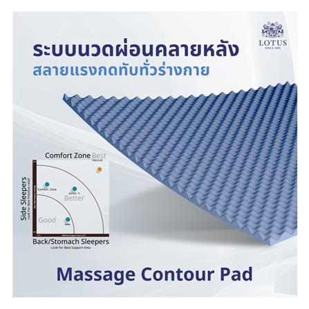 ที่นอน 5 ฟุต LOTUS VIOLIN พร้อมหมอนหนุน 2 ชิ้น_7