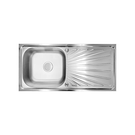 ซิงค์ขาตั้ง 1 หลุม 1 ที่พัก DYNA HOME FS-9643 JT สเตนเลส_2