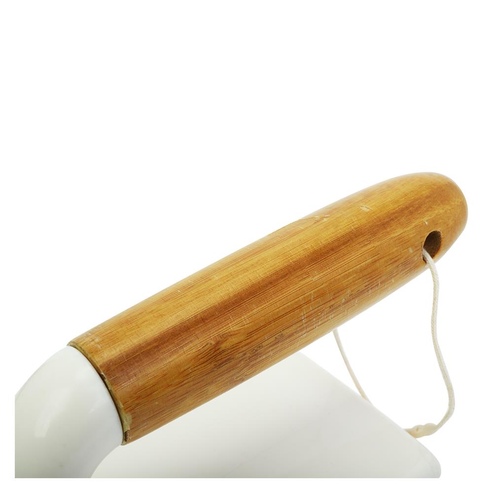 แปรงทำความสะอาดทรงเตารีด ACCO BAMBOO สีครีม