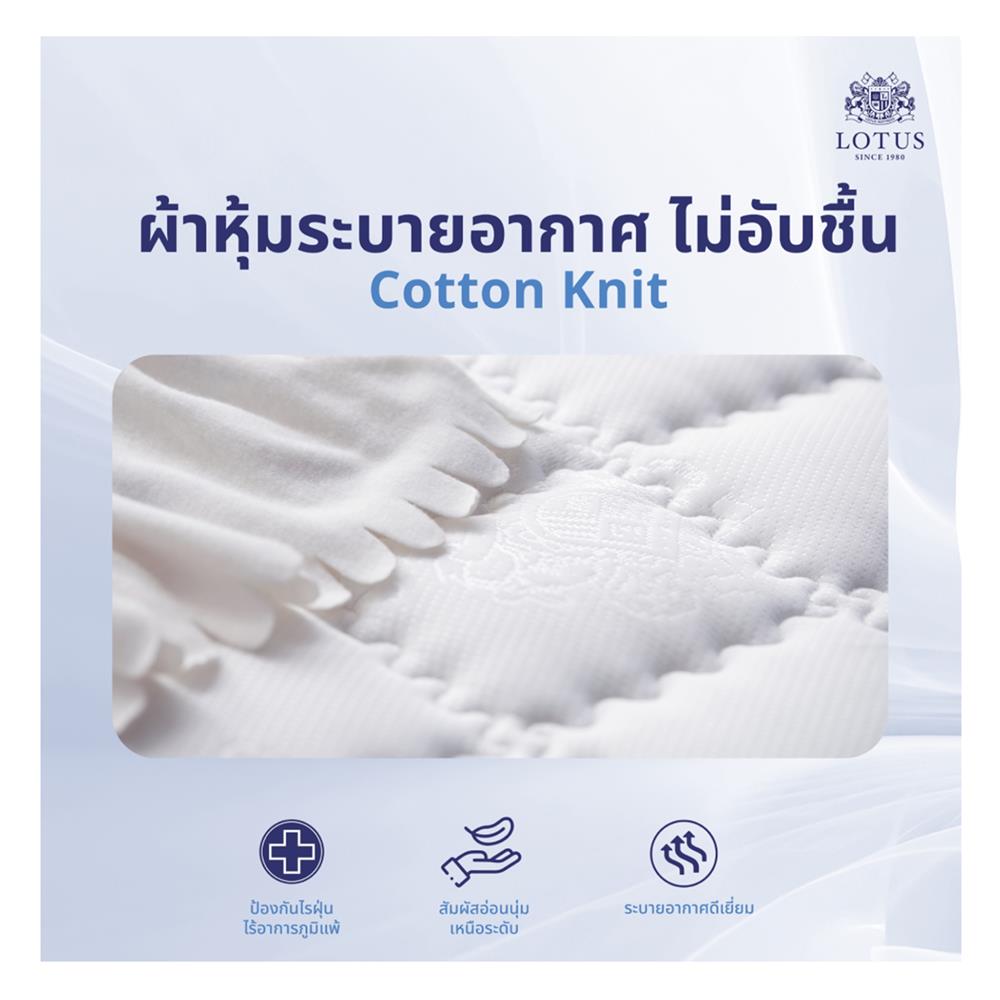 ที่นอน 6 ฟุต LOTUS NORTHLIGHT II พร้อมหมอนหนุน 2 ชิ้น