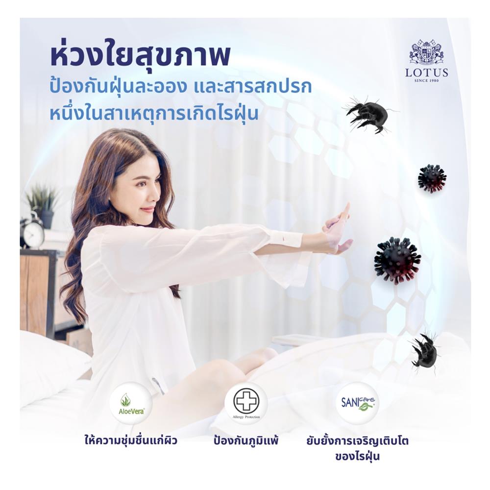 ที่นอน 6 ฟุต LOTUS NORTHLIGHT II พร้อมหมอนหนุน 2 ชิ้น