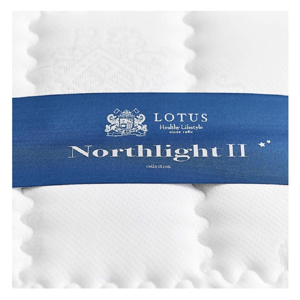 ที่นอน 5 ฟุต LOTUS NORTHLIGHT II พร้อมหมอนหนุน 2 ชิ้น