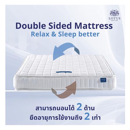ที่นอน 3.5 ฟุต LOTUS NORTHLIGHT II พร้อมหมอนหนุน 1 ชิ้น_11