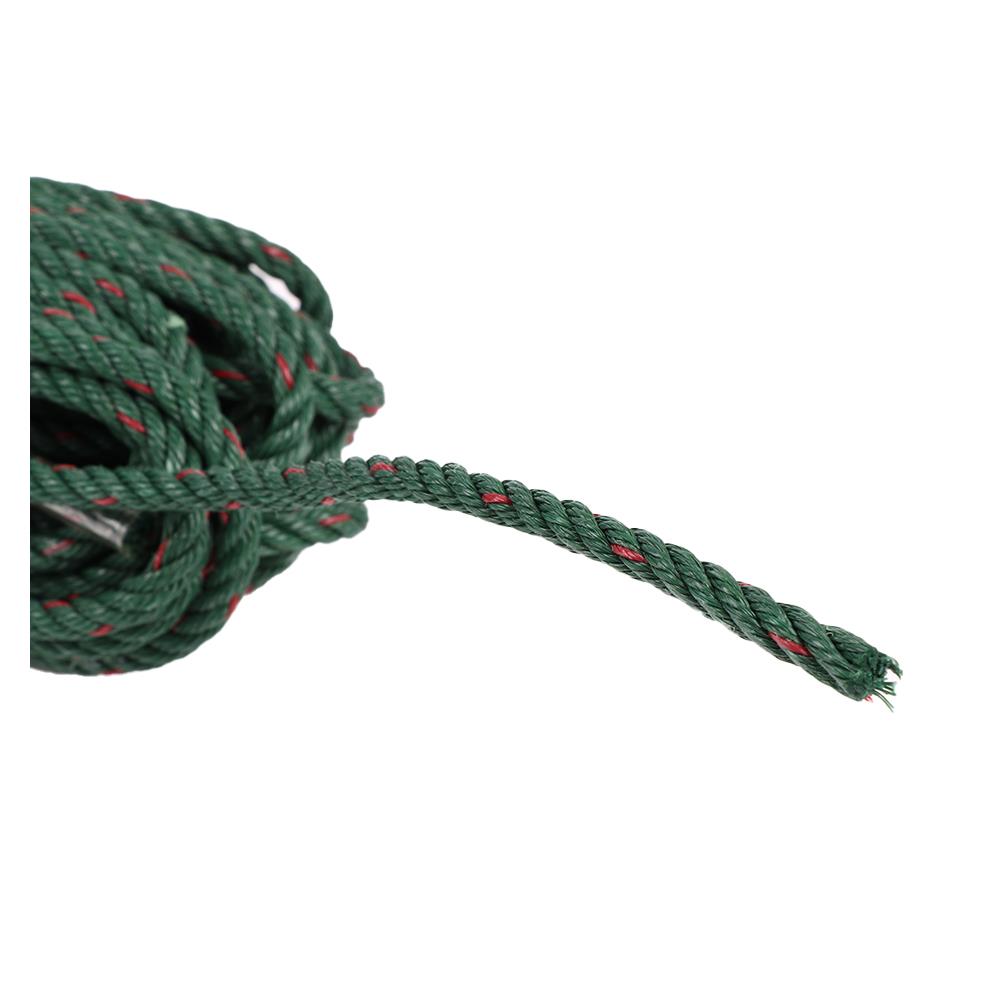 เชือกไนล่อน DEXZON 5 มม.x20 ม. สีเขียวขี้ม้า