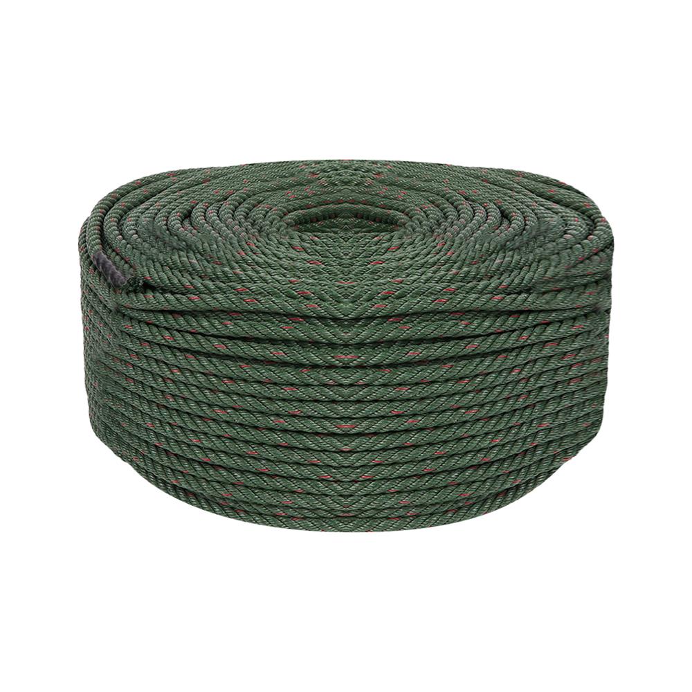 เชือกไนลอน TOPTUL 7 มม.X190 ม. สีเขียวขี้ม้า