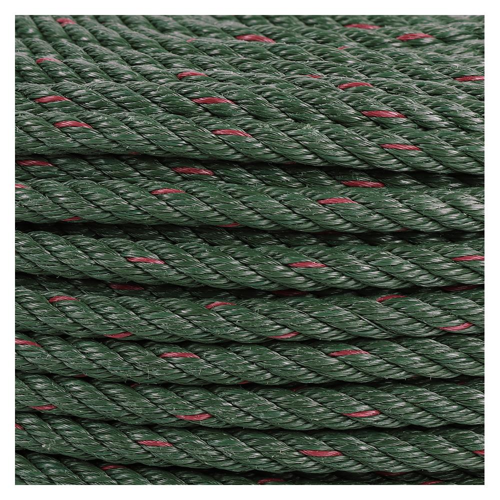 เชือกไนลอน TOPTUL 7 มม.X190 ม. สีเขียวขี้ม้า