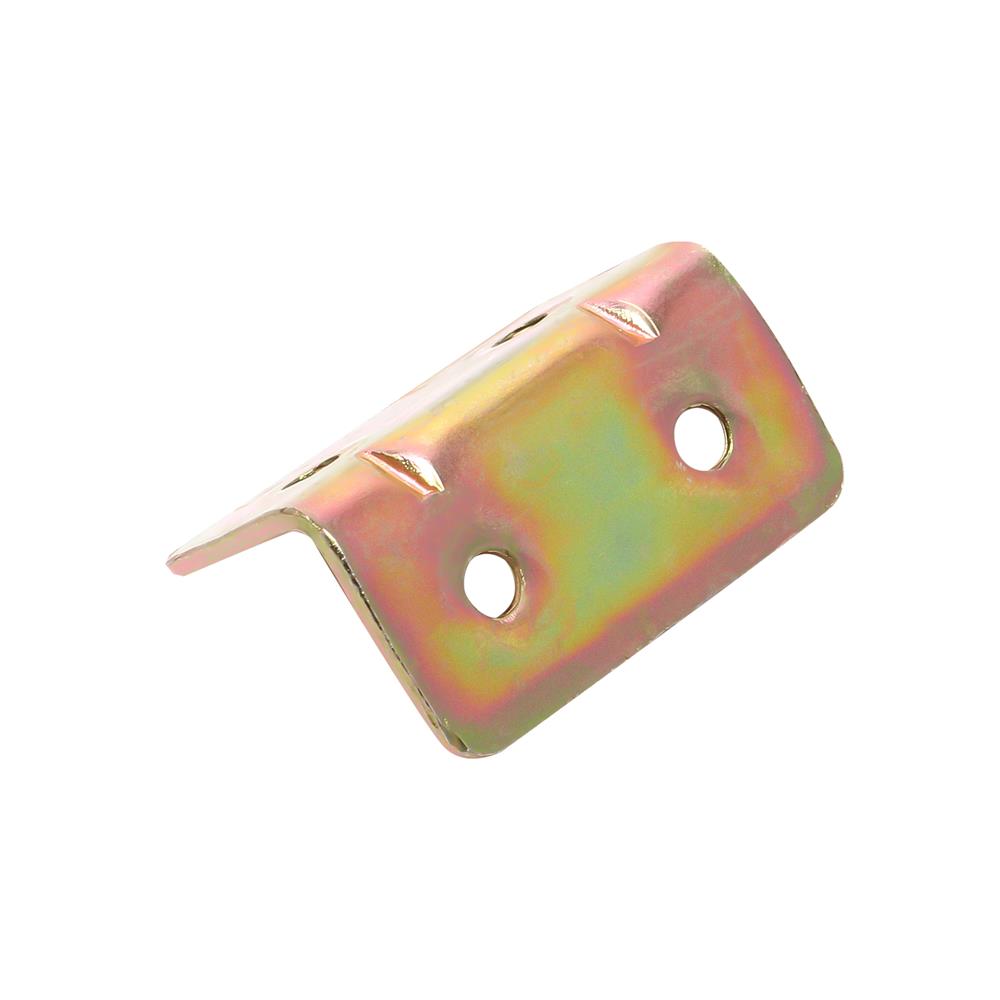 เหล็กฉากตัว L BIH S-0430Y 40X40X2 มม. 4 รู แพ็ก 4 ชิ้น