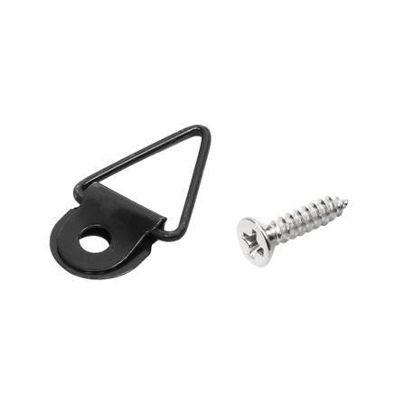 หูแขวนกรอบรูป BIH S-0172B 1 รู สีดำ แพ็ก 25 ชิ้น