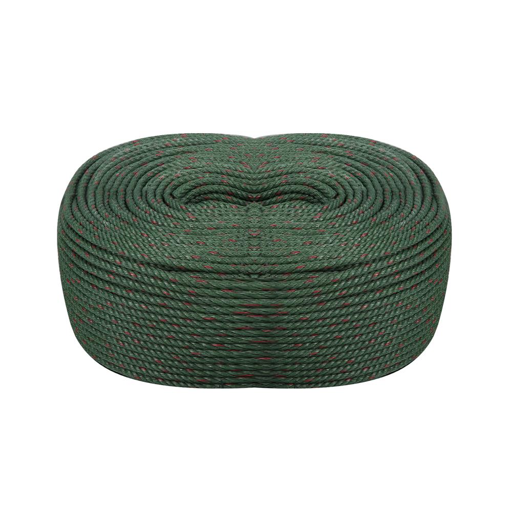เชือกไนลอน TOPTUL 6 มม.X190 ม. สีเขียวขี้ม้า